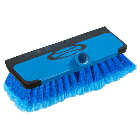 SEA-DOG Boat Hook Combination Soft Bristle Brush -Squeegee 491075-1